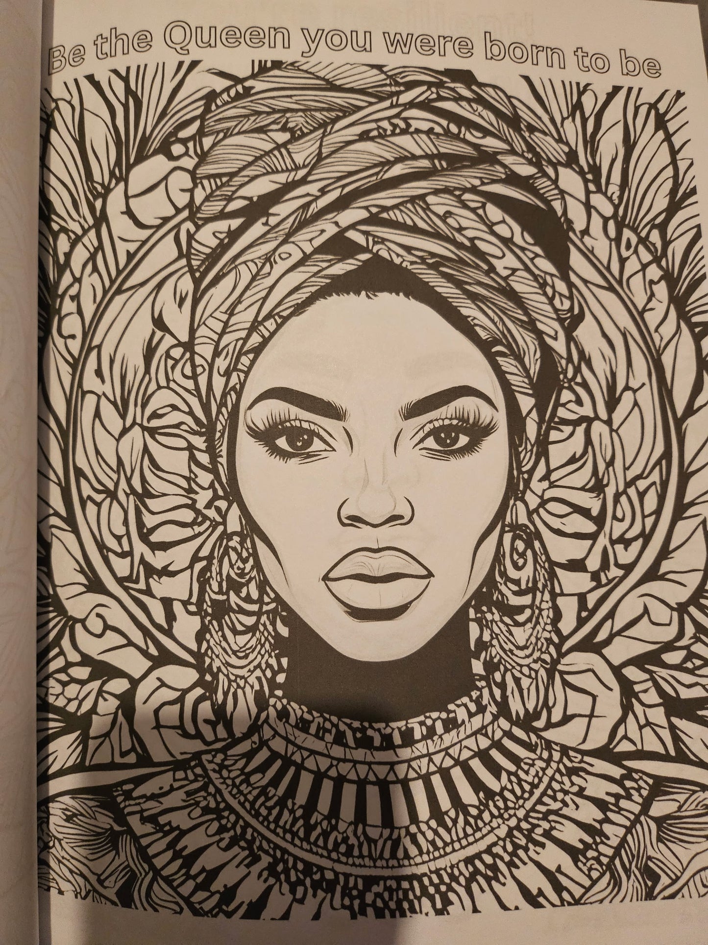 Uniquely Beautiful: Self-Care Coloring Book