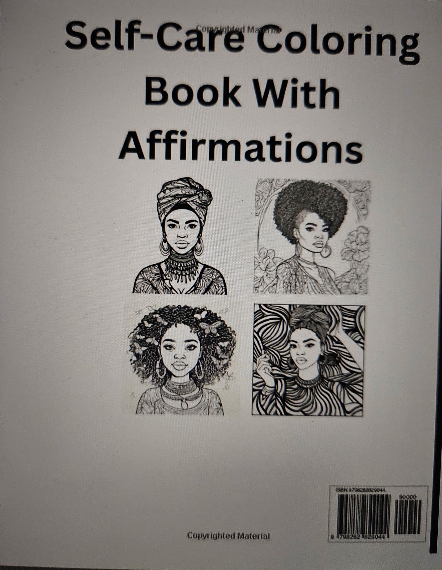 Uniquely Beautiful: Self-Care Coloring Book