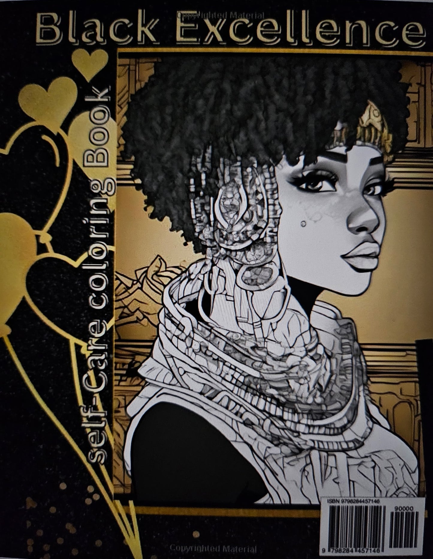 Black Excellence: Self Care Coloring Book