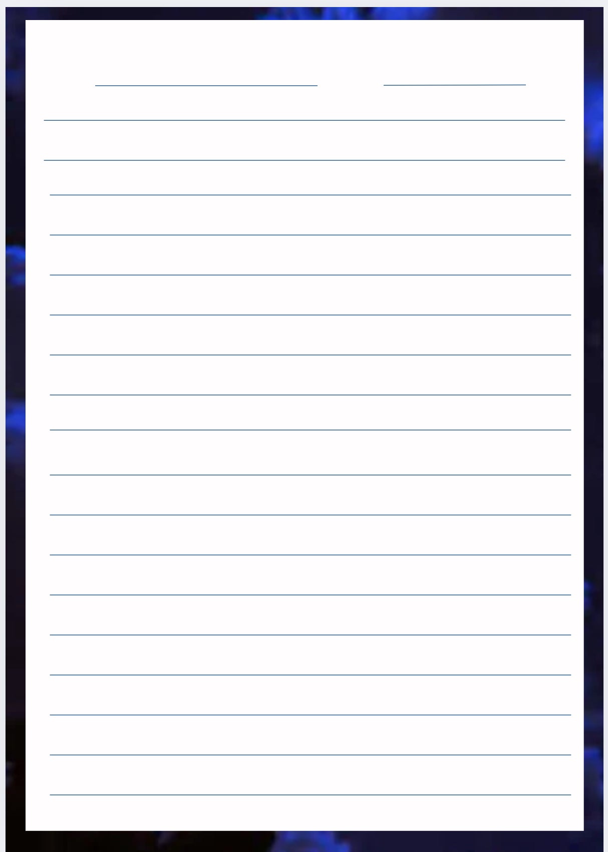 Midnight Dreamscapes Journal