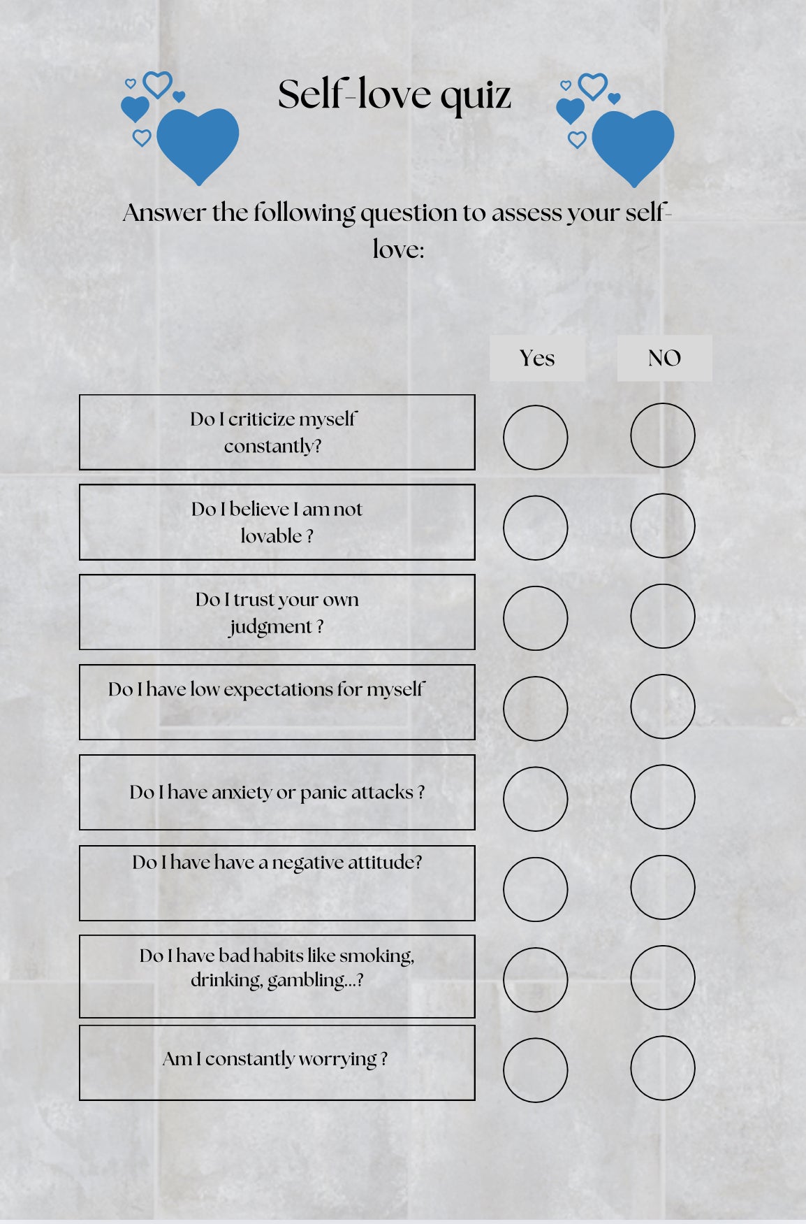 Self Care Workbook- Digital only