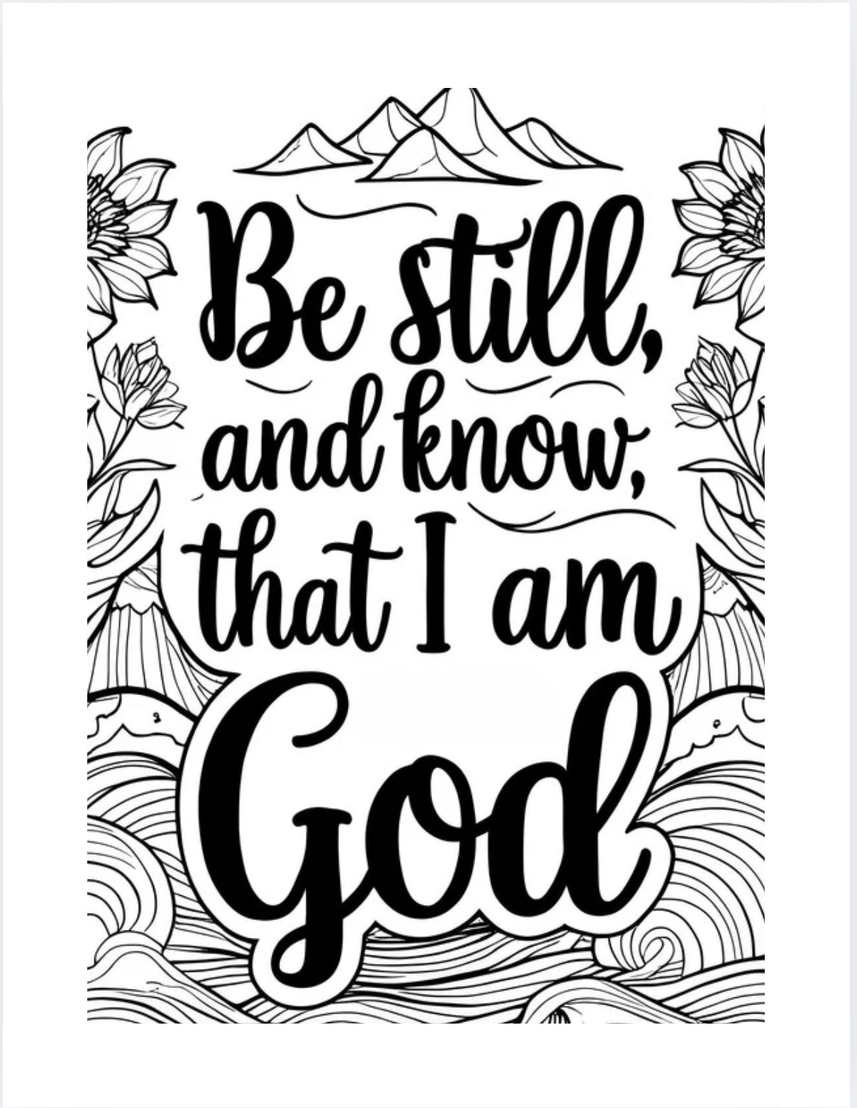 Trinity  Coloring Book